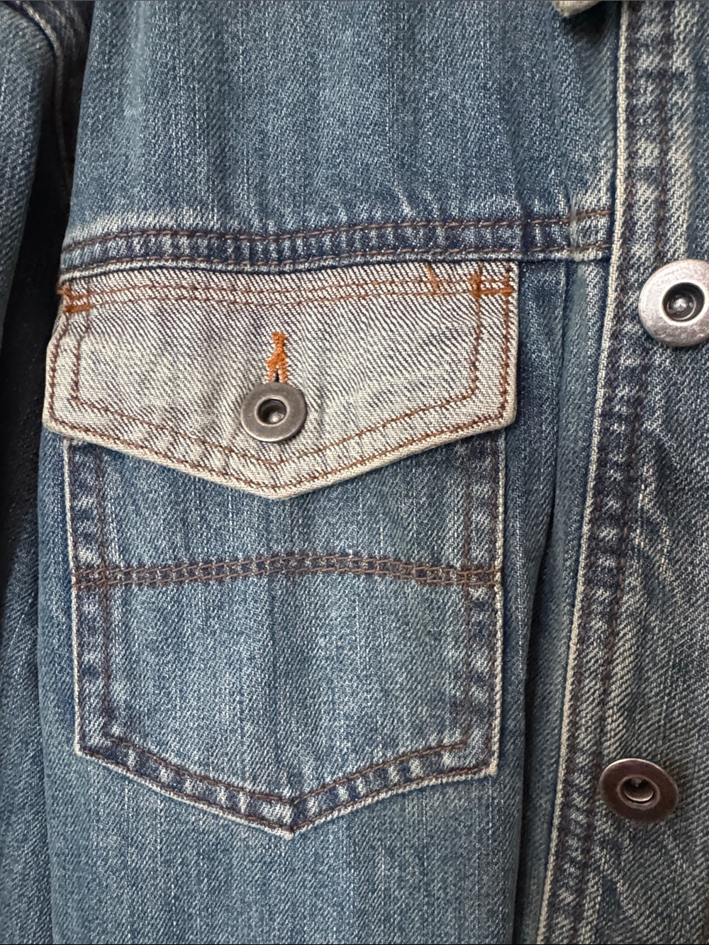 Topman Washed Blue Denim Trucker Jacket - Picture 4 of 6